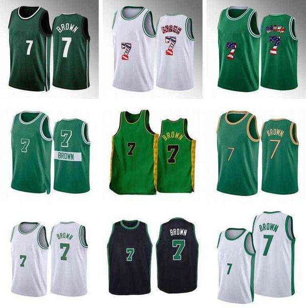 

basketball jersey jaylen brown 2022-23 white new season men youth city jerseys in stock, Black