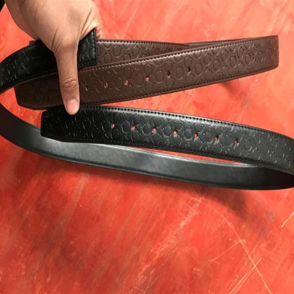 

new fashion mens business belts ceinture automatic buckle genuine leather belt for men waist belt304w, Black;brown