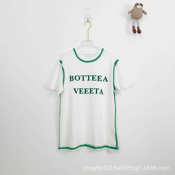 

men's t-shirts [superior quality]contrast color hand-painted inkjet lines short sleeved t-shirt youth moving casual men and women, White;black