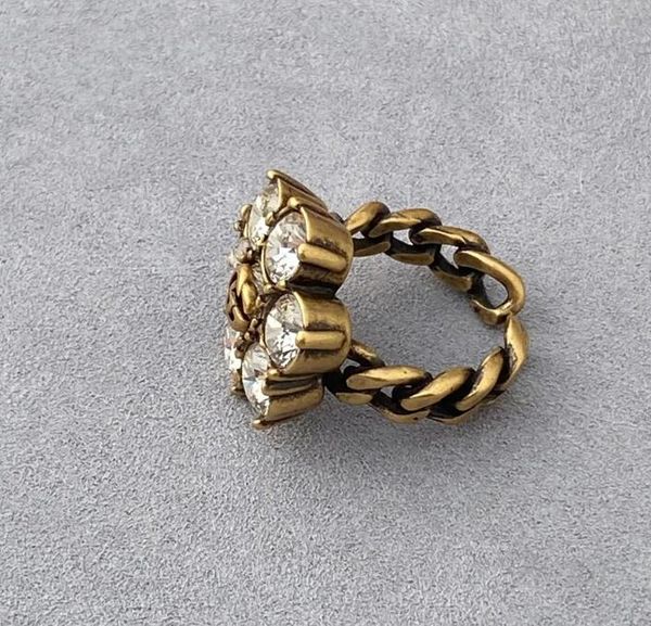 

band rings letter g homme fashion men woman diamond moissanite engagementcci ancient snake king ring gift for men and women, Silver