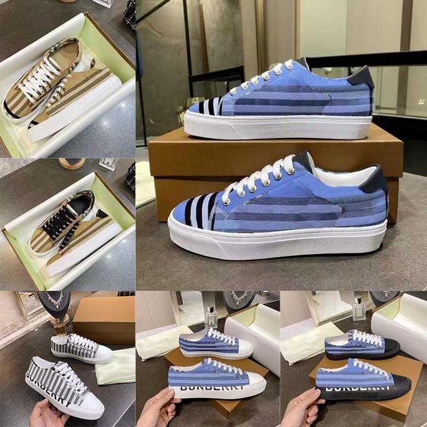 

men's retro leisure shoes embossed plaid stripe bio-based rubber bottom letter shoes two-color cotton gabardine flat printed lettering, Black