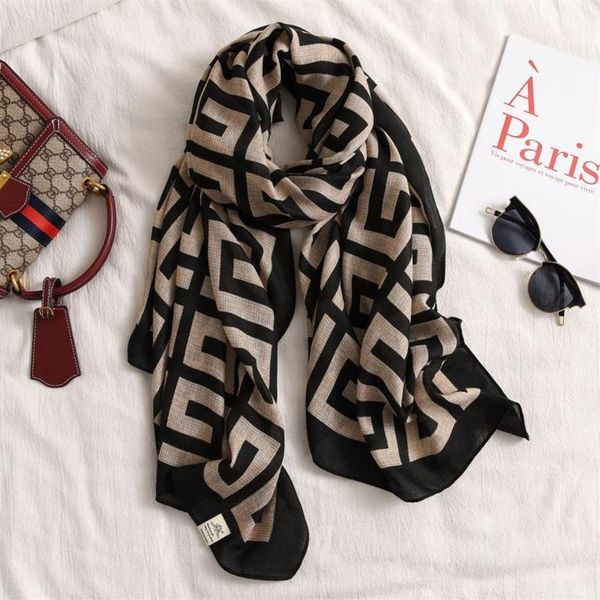 

scarves designer scarf men fashion geometric striped women warm shawl bandana pashmina wraps bufanda mujer228b, Blue;gray