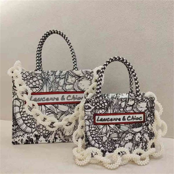 

net red embroidered chain tote with the same style fashion trendy high-capacity 56% off online wholesale 10ap