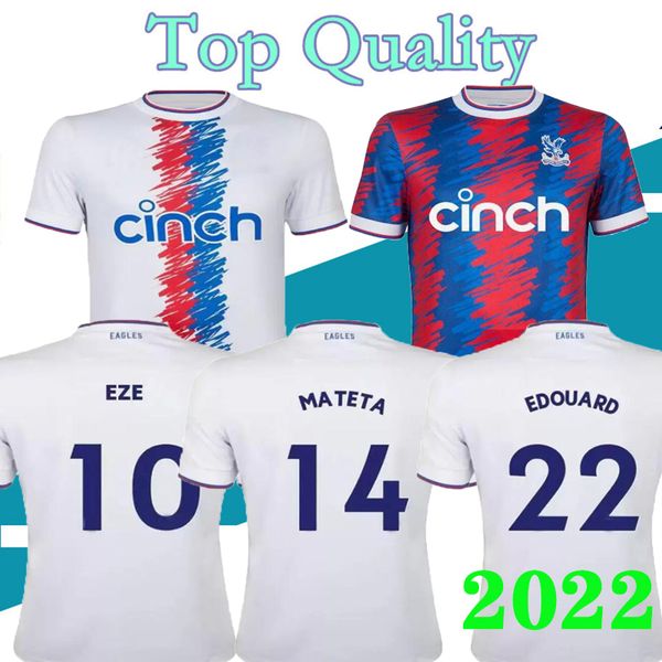 

2022 2023 crystal olise third soccer jersey 22 23 palace zaha eze j.ayew away maillots de foot benteke schlupp mateta edouard gallagher home, Black;yellow