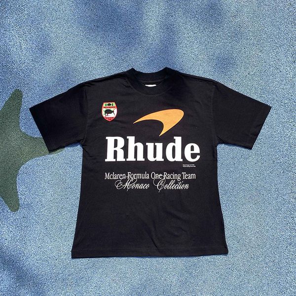 

fashion designer rh t shirt for mens tee and women quality street joint name new tee luxurys loose short sleeve couple t-shirt us size exclu, White;black