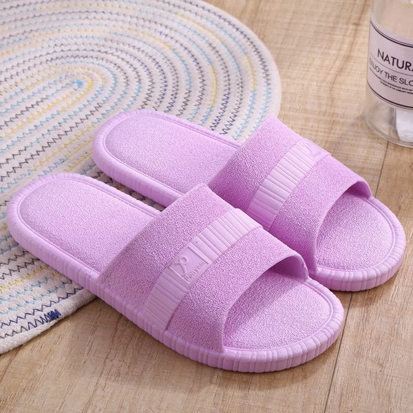 

women fashion solid color slippers hers0, Black