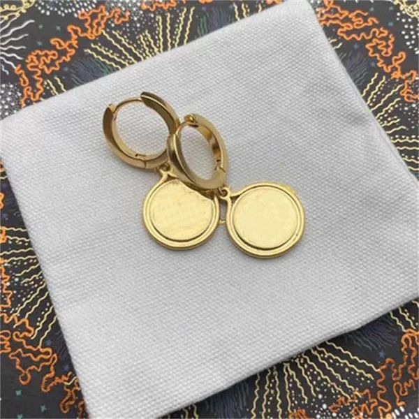 

jewelry the new women's new letter charm, bronze, d exquisite and quality earrings, Golden