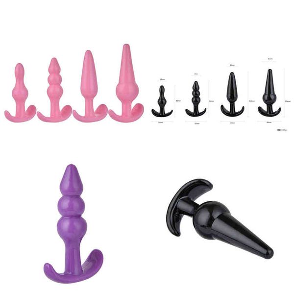 Brinquedos anal nxy m 009 tpe 4pieces define brinquedos sexuais anal brinquedos sexuais prostados massagem 220506