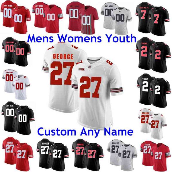 

rare ohio state buckeyes jerseys archie griffin jersey zach harrison master teague iii jeremy ruckert college football jerseys custom stitch, Black