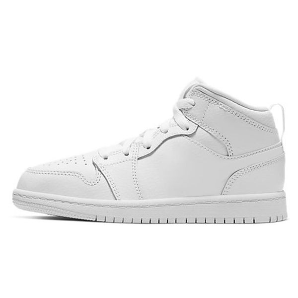 

2022 kids shoes 1s obsidian unc fearless first class flight phantom turbo red 1 backboard sport sneakers trainer 26-352218, Black