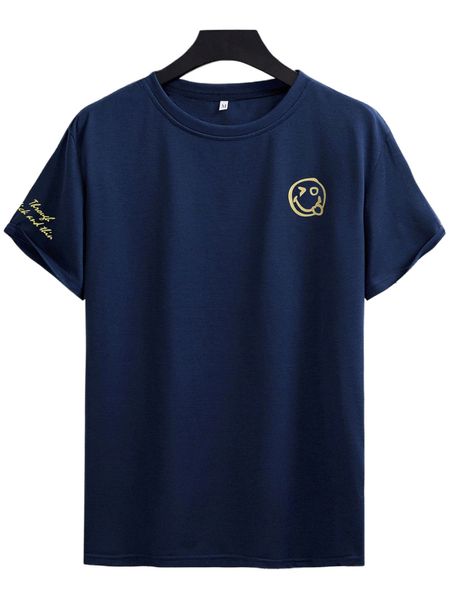 

men expression & letter graphic tee d8xu#, White;black