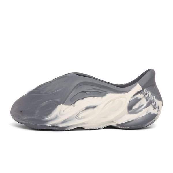 

designer men's women's kids foam running slippers slippers enflame orange pure cream clay desert sand mineral eva beach shoes casu, Black