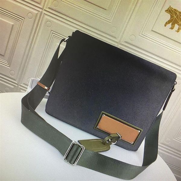 

fashion men's briefcase district classic luxury designer men outdoor travel casual shoulder bag medium messenger bags241p