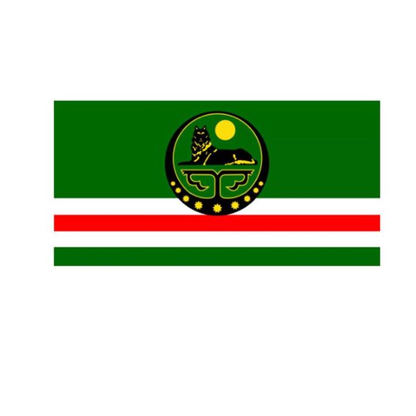 

chechen republic state flag 3x5 ft promotional flag festival party gift 100d polyester indoor outdoor printed selling287n