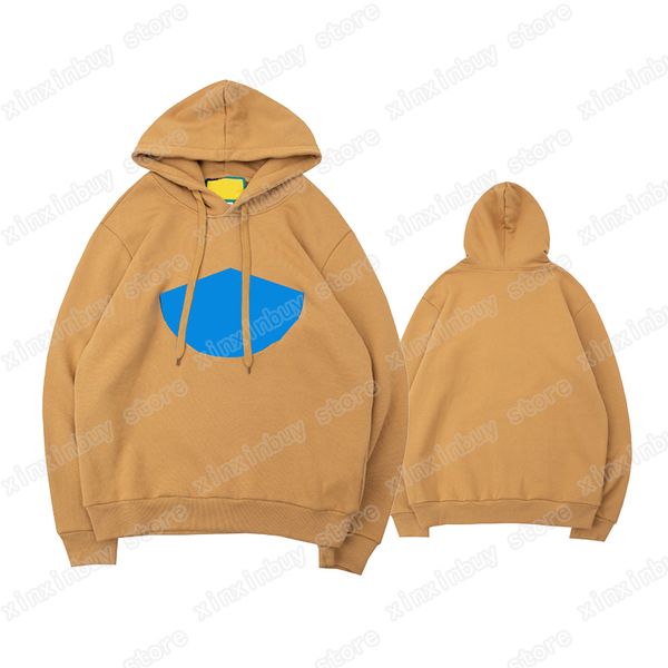 

22ss men women designer sweatshirts hoodies embroidery letters cotton casual fashion men khaki s-xl, Black