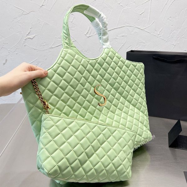 

2 piece set designer women handbags totes diamond lattice shopping bag handbag leather large the tote bag woody casual fashion shoulder bags