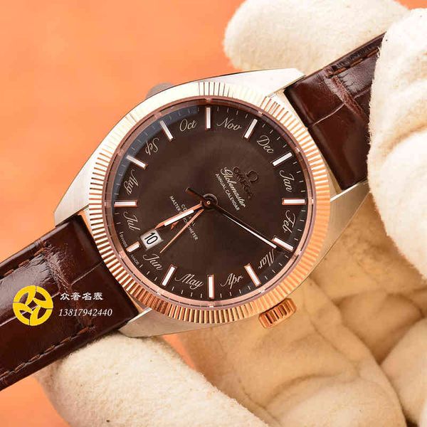 

om fashion watches mens montre diamond movement luxury constellation zunba mechanical men's watch 130.23.41.22.06.001, Slivery;golden