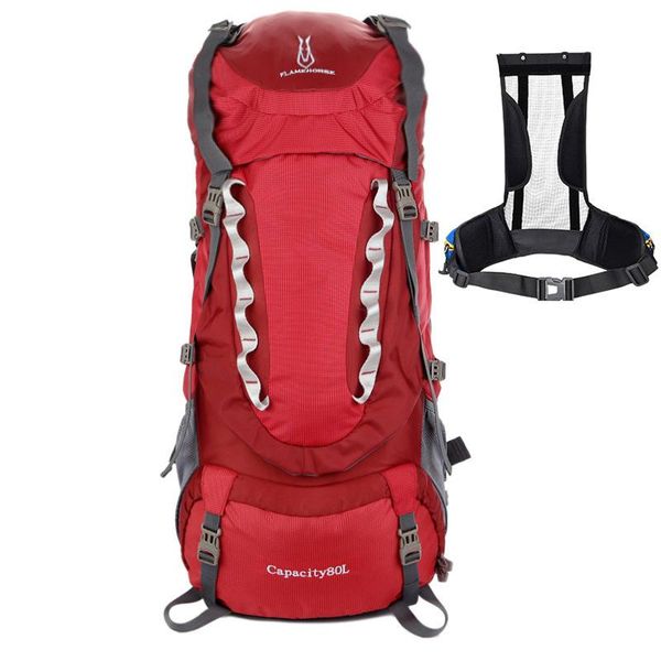 

outdoor bags hiking tactical sport ski notebook backpack waterproof camping running travel tourism bag rucksack 80l