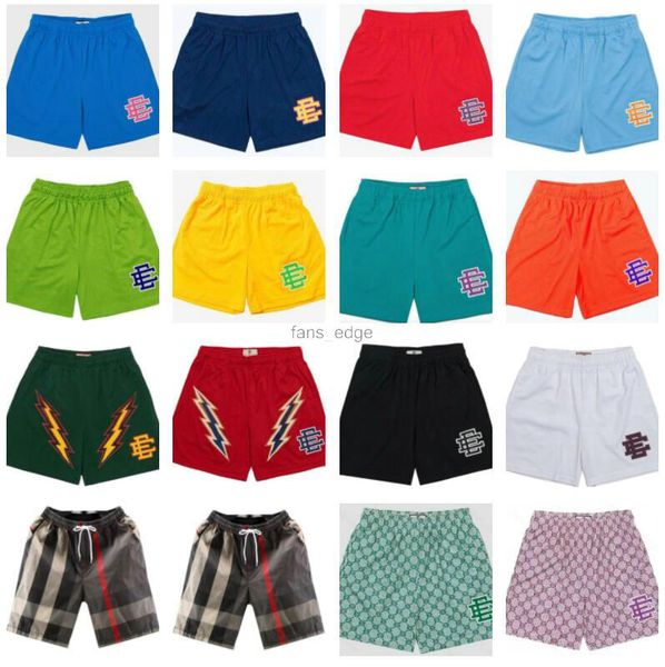 

eric emanuel ee basic mens shorts designers womens skyline fitness sweatpants short fanshion men summer gym workout breathable basketball sh, Black