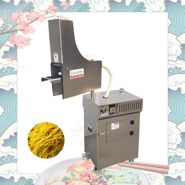 macchina per ramen commerciale in acciaio inossidabile per la produzione di noodle idraulici automatici. Per preparare ramen di pasta