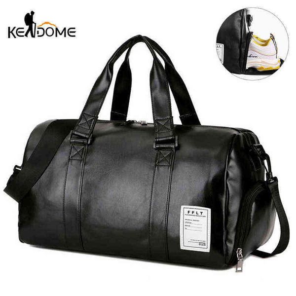 

gym bag leather sports s dry wet s men training for shoes fitness yoga travel luggage shoulder sac de sport xa512wd 220608