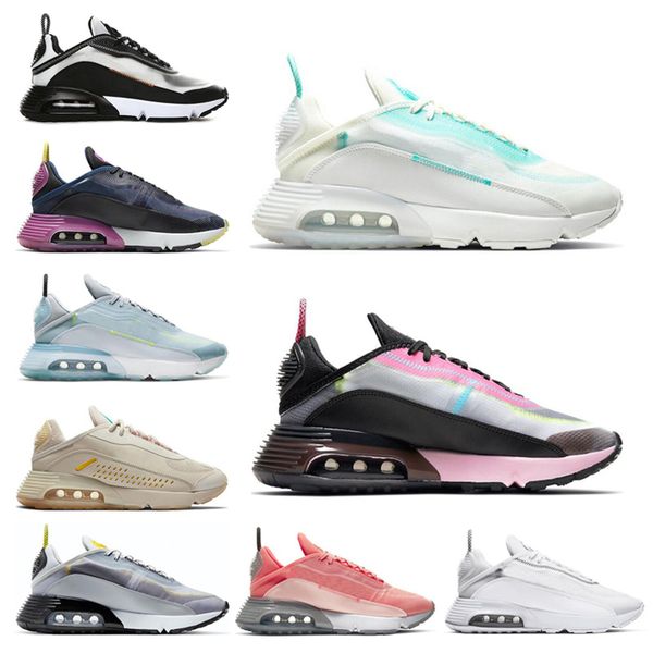

2090 men women running shoes be true pure platinum aurora green pink blue force chaussures mens trainers sneakers size 36-45