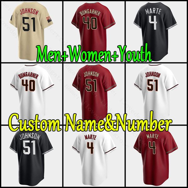 

baseball jersey randy johnson madison bumgarner nick ahmed seth beer ketel marte david peralta josh vanmeter gilbert kelly ellis perdomo wal, Blue;black