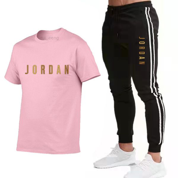 

casual 2022 men's woman summer designer tracksuits clothes sportswear two-piece t-shirt brand basketball running sportwear fitness, Gray