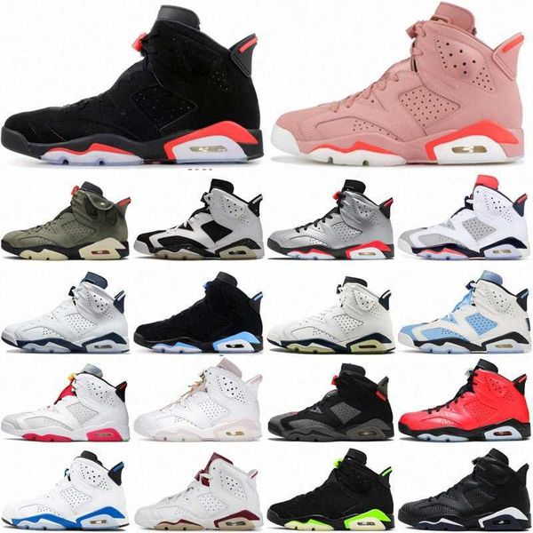 

2022 men women 6s basketball shoes jumpman 6 unc white midnight navy british khaki olive black cat bordeaux bred defining moment mens
