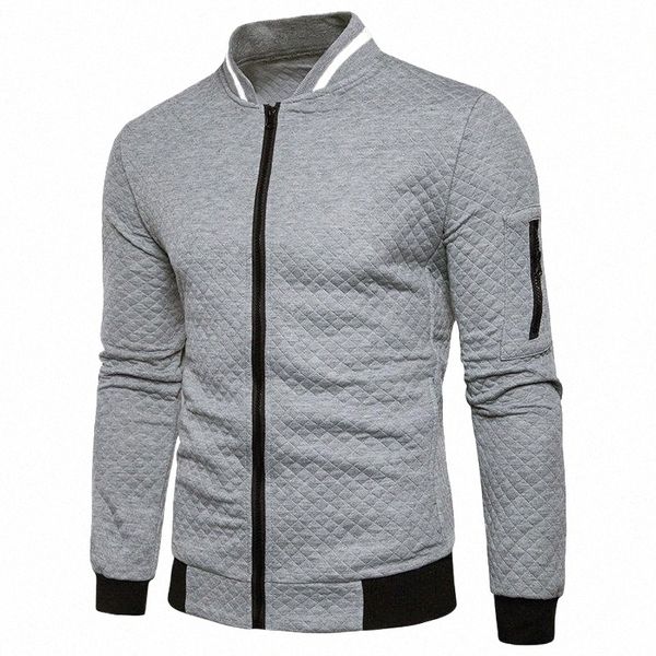 

men's jackets slim stand collar fleece coats bomber jacket men solid casual steampunk youth clothing streetwear baseball 76ey#, Black;brown