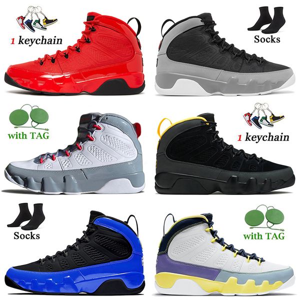 

jumpman 9 outdoor sport basketball shoes particle grey chile fire red 9s mens trainers change the world university gold racer blue designer
