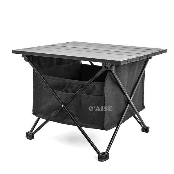 

portable camping folding table with storage bag hff02