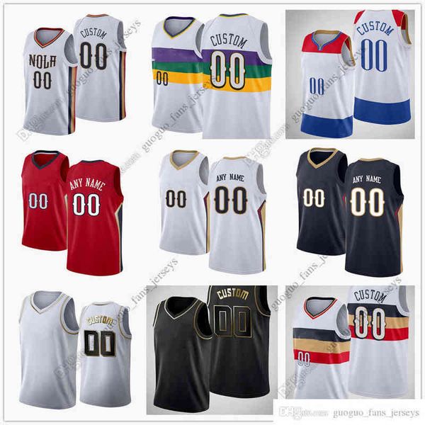 

custom printed 2022 new city basketball jerseys ingram valanciunas hart graham williamson satoransky hayes temple lewis alexander-walker mur, Black