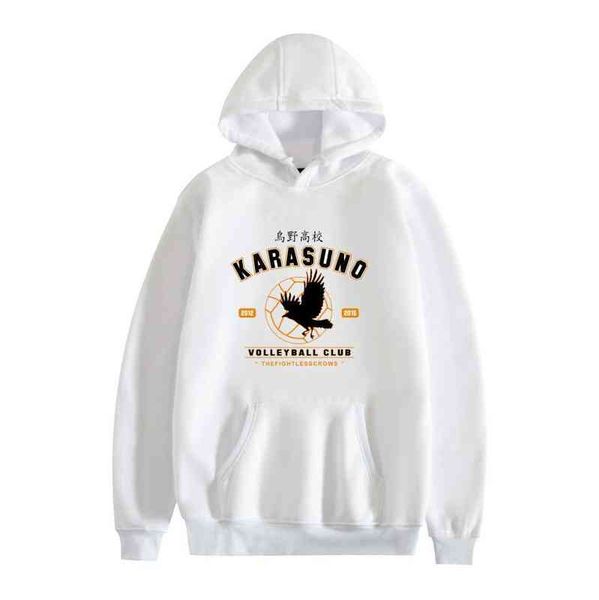 

volleyball junior riman printed hooded autumn and winter sweater, Black