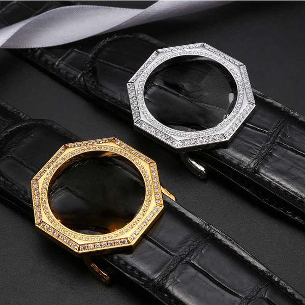 

2022 wholesale classic men's black leather belt high-end luxury fashion pants smooth buckle dress belts elling paris large size100-150c, Black;brown