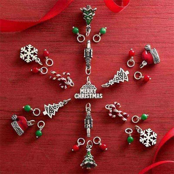 

factory outlet new accessories diy stainless steel christmas series pendant