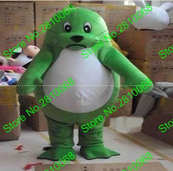 

mascot doll costume make eva material sea lions mascot costumes cartoon apparel masquerade birthday party 854, Red;yellow