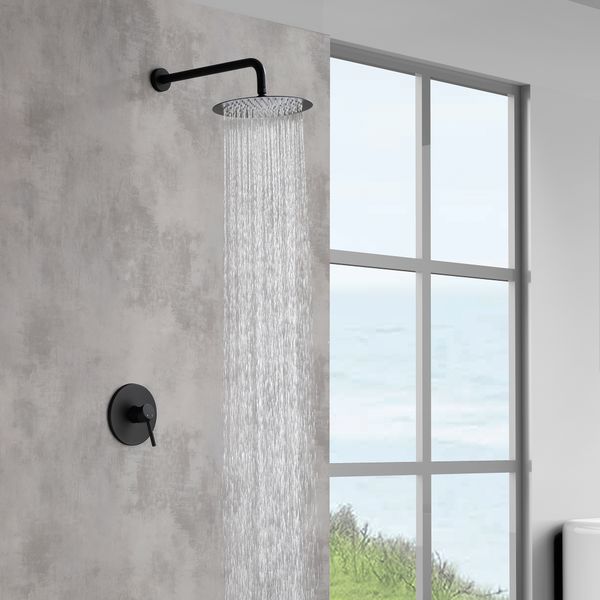 

bathroom shower sets complete shower system with rough-in valve