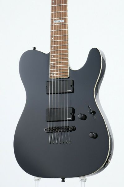 Chitarra elettrica modello E-II / TE-7 nera / 7 corde