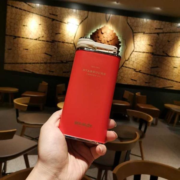 

starbucks limited 237ml stanley christmas red wine bottle small portable accompanying kettle cup