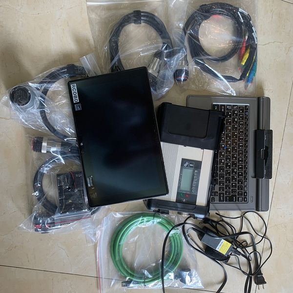 

mb star c5 sd connect c5 with software 06/2022 & lapv714 for benz auto diagnosis sd connect c5 auto diagnose scanner