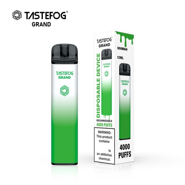 QK Neueste 4000 Puffs Einweg-elektronische Zigarette Großhandel Vape Pen 12 ml wiederaufladbare 650 mAh Batterie für Amerika Australien Markt