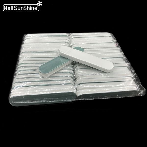 

100pcs lot nail buffer block polishing uv gel polisher manicure pedicure tools care 600 3000 grit ongles accessoires 220708