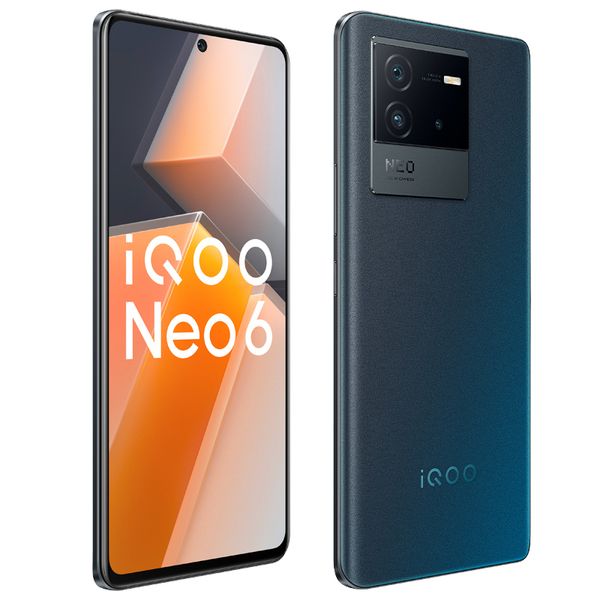 

Original Vivo IQOO Neo 6 Neo6 5G Mobile Phone 12GB RAM 256GB ROM Octa Core Snapdragon 8 Gen1 64.0MP NFC Android 6.62" 120Hz Screen Fingerprint ID Face Wake