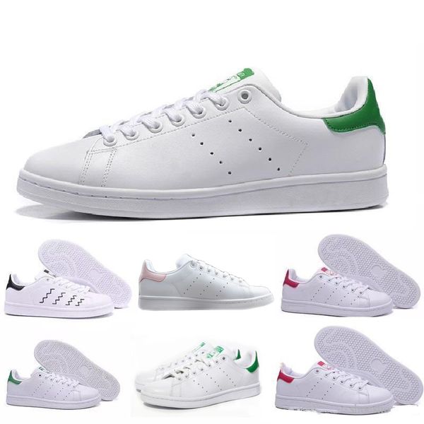 

2023 men skateboarding shoes stan smith fashion gazelle black white red sneakers women summer designer shoes leather trainers flat causal tr