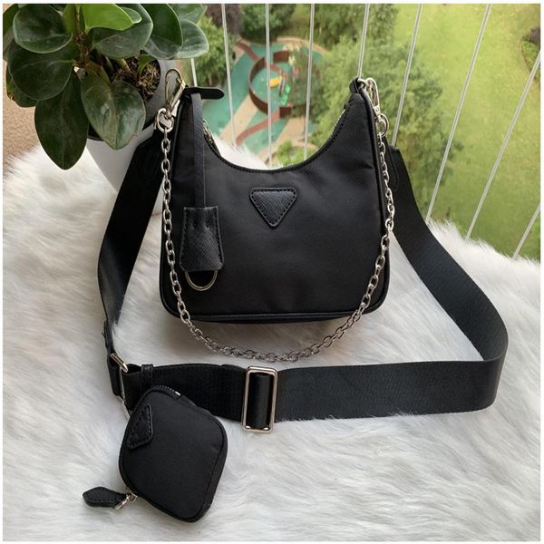 

whole deisigner shoulder crossbody bag for women chest pack lady tote chains handbags presbyopic purse canvas messenger bags2955