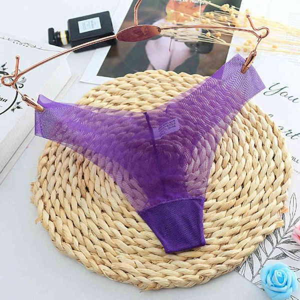 

ultra-thin thongs porno seamless women's underwear lingerie see through g-string panties mesh low-waist briefs pants w220324, Red;black