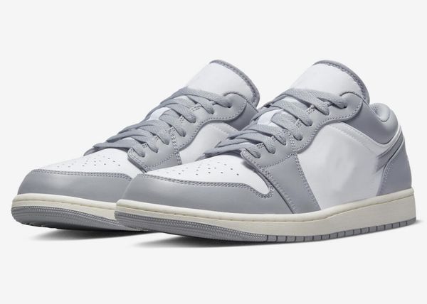 

shoes sports sneakers vintage grey designer original jumpman 1s low og