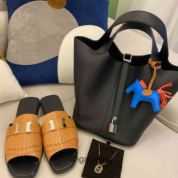 

leather 2022 picotin bags lock designer herbag h handbags bucket tote xl0q
