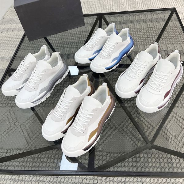 

2022 classic handsome men platform sports shoe mesh breathable trainers comfort designer sneakers fashion splicing running shoes hiking shoe, Black
